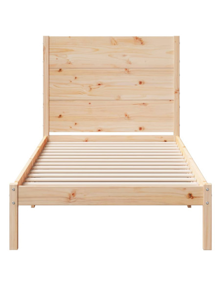 Giroletto Extra Lungo senza Materasso 100x220 cm Legno Massello