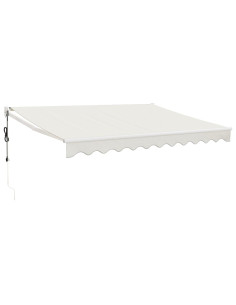 Tenda Sole Automatica Retrattile Crema 3x2,5 m 2