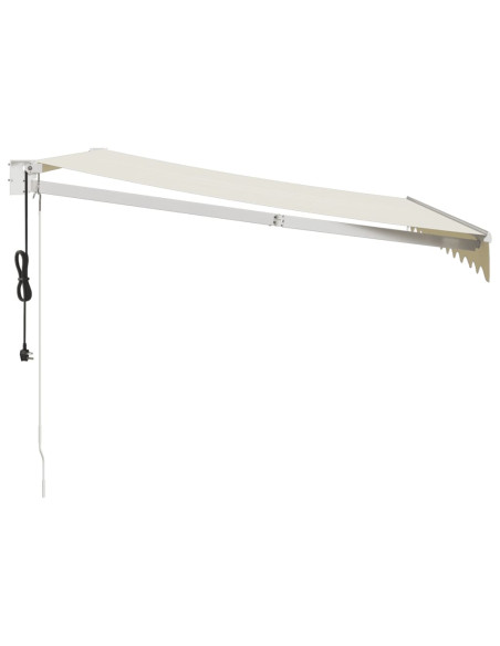 Tenda Sole Automatica Retrattile Crema 3x2,5 m