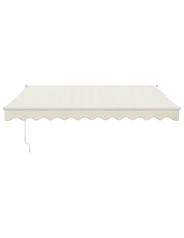 Tenda Sole Automatica Retrattile Crema 3,5x2,5 m