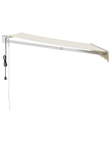 Tenda Sole Automatica Retrattile Crema 3,5x2,5 m