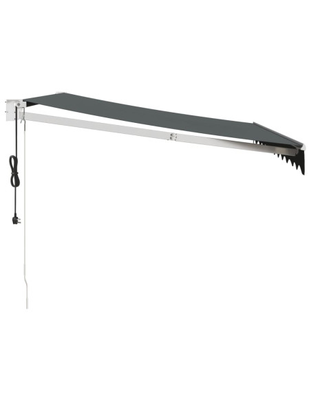 Tenda Sole Automatica Retrattile Antracite 3x2,5 m