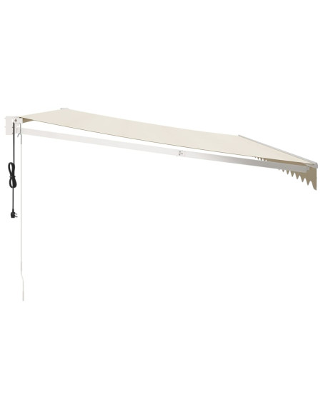 Tenda Sole Automatica Retrattile Crema 5x3 m