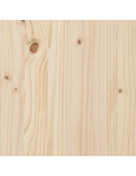 Giroletto con Testiera 135x190 cm in Legno Massello di Pino