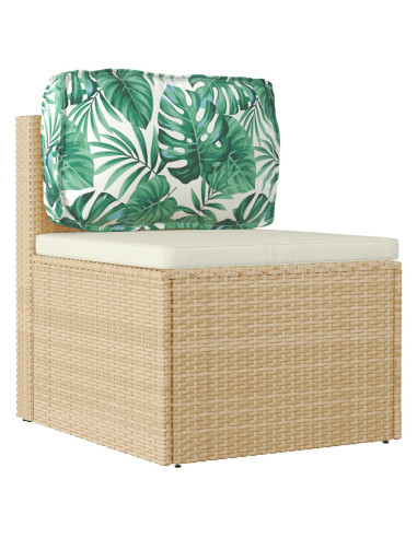 Cuscino Foglia Motivo Foglia 70 x 40 x 12 cm Tessuto Oxford