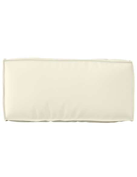 Cuscini  Panna Poliestere 80 x 12 x 40 cm Cuscino Rettangolare