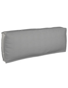 Cuscino Grigio 120 x 40 x 12 cm Tessuto Oxford 2