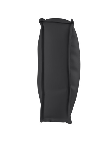 Cuscino Nero 120 x 40 x 12 cm Tessuto Oxford