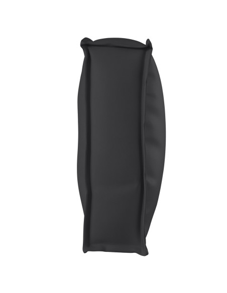 Cuscino Nero 120 x 40 x 12 cm Tessuto Oxford