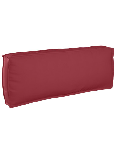 Cuscino Rosso Vino 120 x 40 x 12 cm Tessuto Oxford