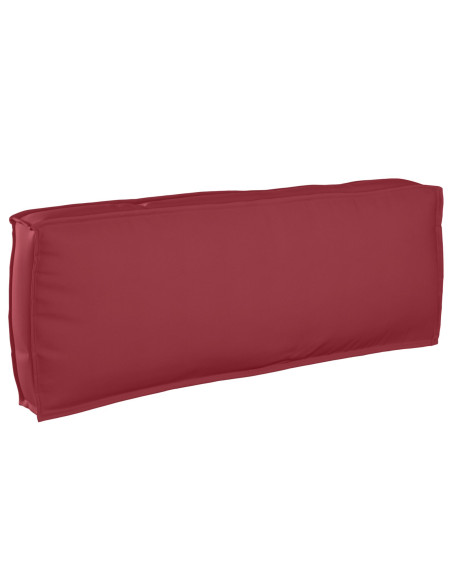 Cuscino Rosso Vino 120 x 40 x 12 cm Tessuto Oxford