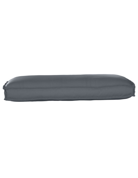 Cuscino da Esterno  Antracite Poliestere 120 x 12 x 50 cm Durevole