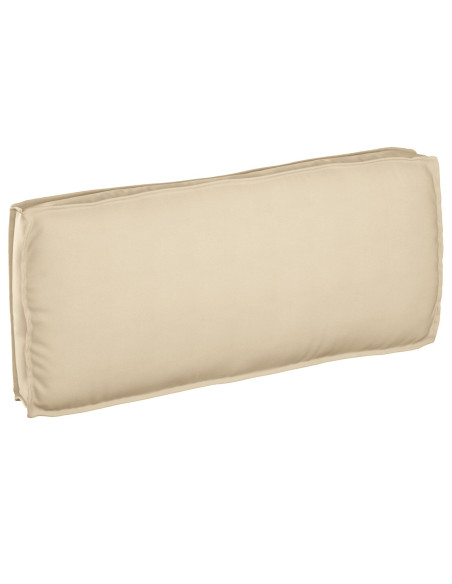 Cuscino da Esterno  Beige Poliestere 50 x 120 x 12 cm