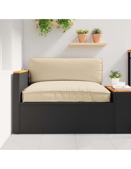 Cuscino Beige 120 x 80 x 12 cm Tessuto Oxford