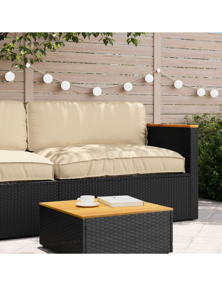 Cuscino da Esterno Beige Cotone 120 x 12 x 80 cm