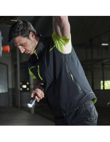 GILET SATURN BLACK CARBONXL