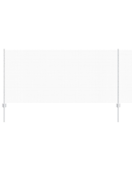 Recinzione con Posto Argento 1 x 50 m Acciaio