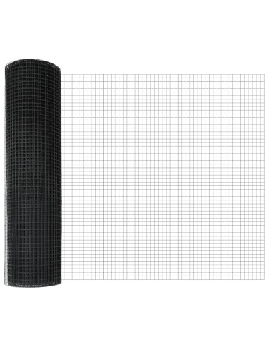 Palo della recinzione Grigio 50 x 0,4 m (rete 16 x 16 mm)