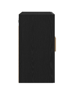 Armadietto a muro Rovere Nero 60 x 30 x 60 cm Legno multistrato