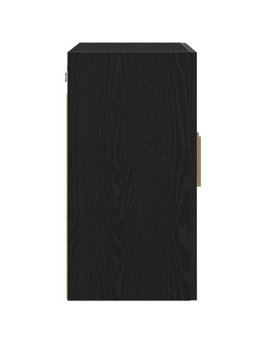 Armadietto a muro Rovere Nero 60 x 30 x 60 cm Legno multistrato
