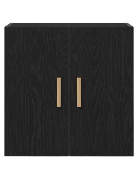 Armadietto a muro Rovere Nero 60 x 30 x 60 cm Legno multistrato