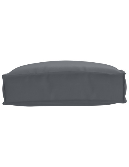 Cuscino Antracite 50 x 50 x 12 cm Tessuto Oxford