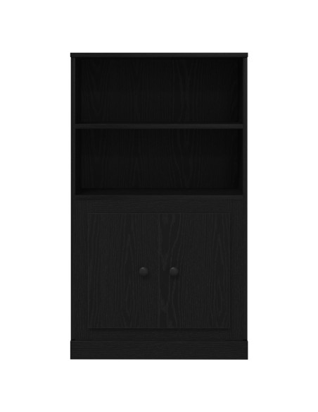 Mobile Alto  Nero Rovere 60x35.5x103.5 cm Legno ingegnerizzato