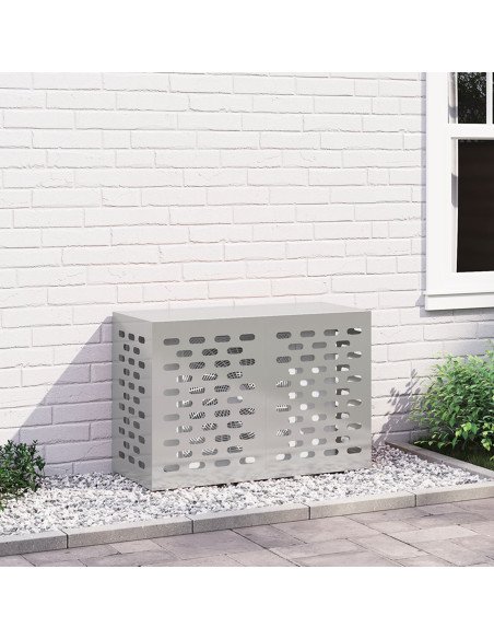 Copertura per Condizionatore d'Aria  90x40x60 cm in Acciaio Inossidabile