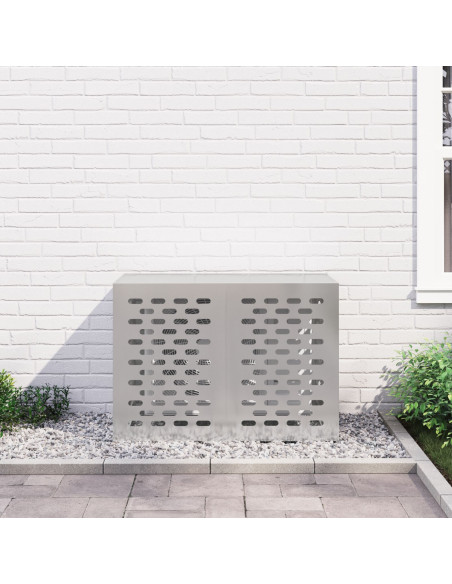 Copertura per condizionatore d'aria  100x50x70 cm in acciaio inossidabile