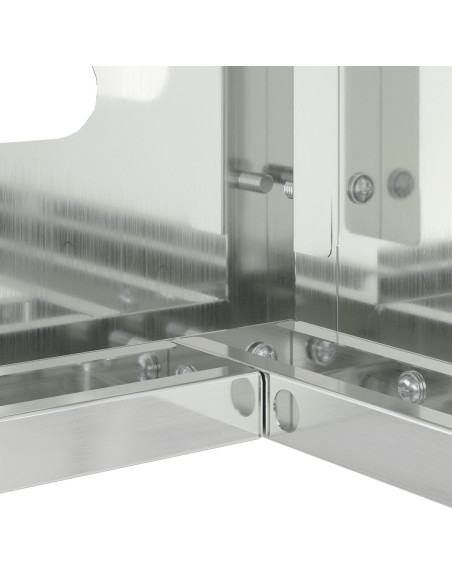 Copertura per Condizionatore d'Aria  100x50x70 cm in Acciaio Galvanizzato