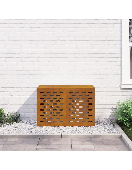 Copertura per Condizionatore d'Aria  90x40x60 cm Acciaio Resistente alle Intemperie