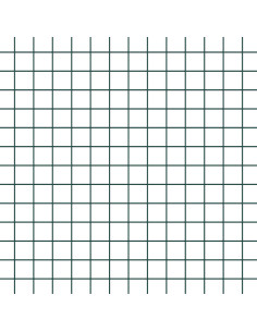 Palo della recinzione Verde 100 x 0,5 m (rete 19 x 19 mm)