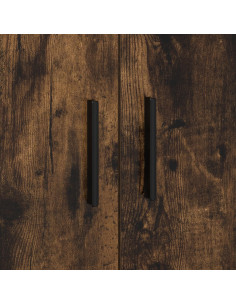 Armadio 2 pcs Rovere fumé 108 x 41 x 40 cm Legno multistrato