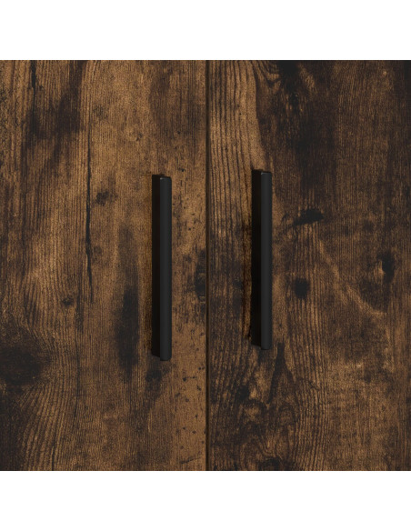 Armadio vitaXL in rovere affumicato 108x41x40 cm in legno ingegnerizzato