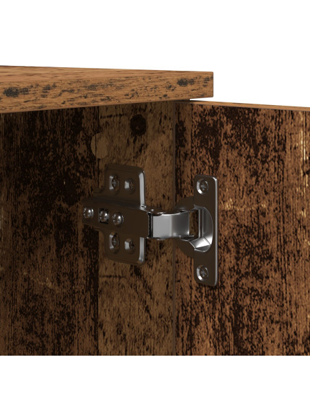 Armadio 2 pcs Legno vecchio 108 x 41 x 40 cm Legno multistrato