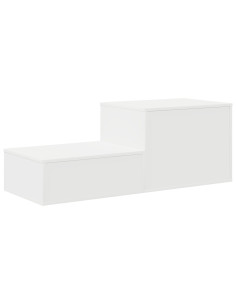 Armadio 2 pcs Bianco 103 x 41 x 40 cm Legno multistrato