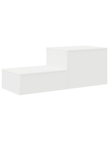 Armadio 2 pcs Bianco 103 x 41 x 40 cm Legno multistrato