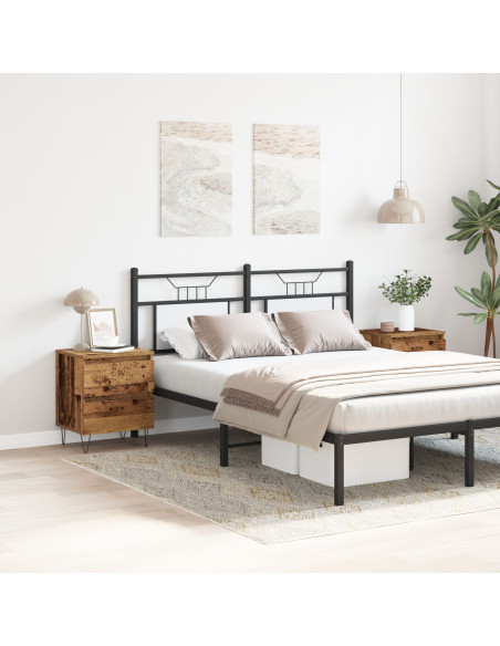 Armadio da Notte 2 pcs Legno vecchio 40 x 35 x 50 cm