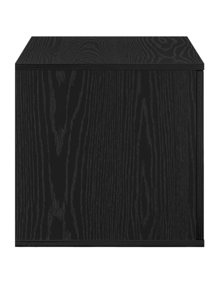 Armadio 2 pcs Rovere Nero 127 x 41 x 40 cm Legno multistrato