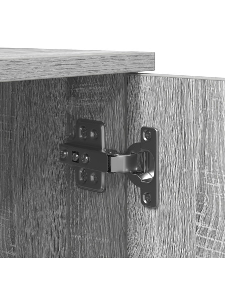 Armadio di Stoccaggio  Grigio Sonoma 127x41x40 cm Legno ingegnerizzato