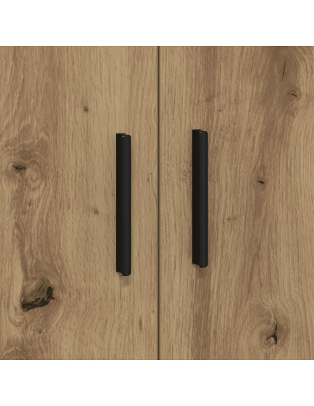 Armadio 2 pcs Rovere artigianale 118 x 41 x 40 cm