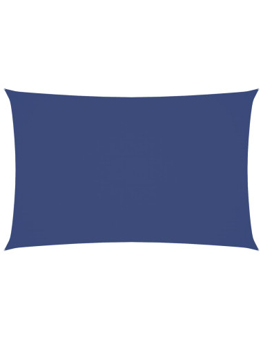 Parasole a Vela Oxford Rettangolare 2,5x5 m Blu