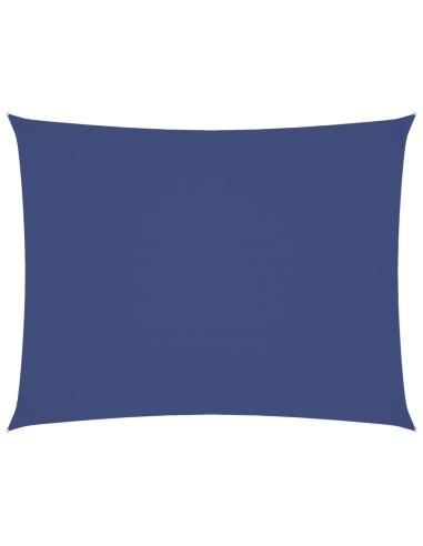 Parasole a Vela Oxford Rettangolare 3,5x5 m Blu