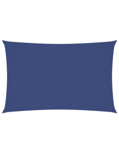 Parasole a Vela Oxford Rettangolare 5x8 m Blu 2