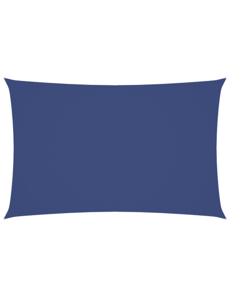 Parasole a Vela Oxford Rettangolare 5x8 m Blu