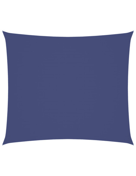 Parasole a Vela Oxford Rettangolare 2x2,5 m Blu