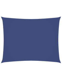 Parasole a Vela Oxford Rettangolare 2,5x4 m Blu 2