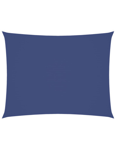 Parasole a Vela Oxford Rettangolare 2,5x4 m Blu