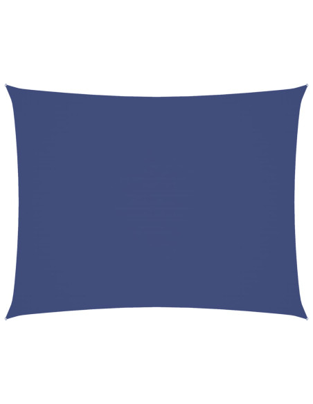 Parasole a Vela Oxford Rettangolare 2,5x4 m Blu
