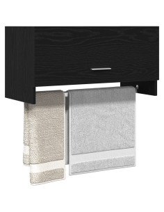 Guardaroba Rovere Nero 70 x 32,5 x 35 cm Legno multistrato 2